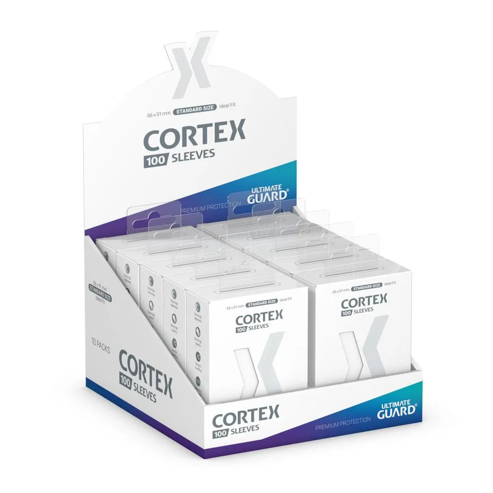 Ultimate Guard Cortex Sleeves Standard Size 66 x 91 mm (100 Sleeves) - White